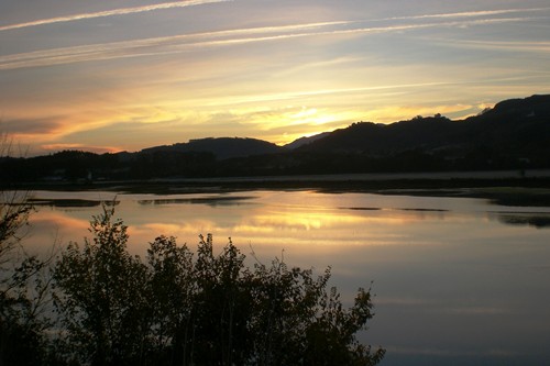 Amanecer en la Ria de Villaviciosa