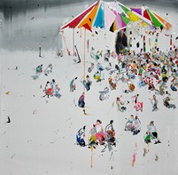 Cuadro del Año 2012. Exit II de Ismael Lagares Díaz